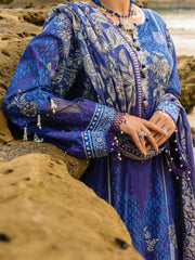 Blue Lawn 3 Piece Unstitched - ALP-3PS-2198