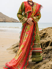 Green Lawn 3 Piece Unstitched - ALP-3PS-2200