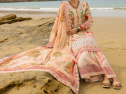 Beige Lawn 3 Piece Unstitched - ALP-3PS-2208
