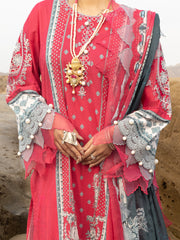 Pink Lawn 3 Piece Unstitched - ALP-3PS-2213