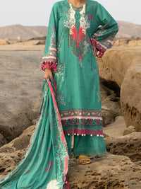 Green Lawn 3 Piece Unstitched - ALP-3PS-2214
