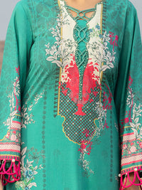 Green Lawn 3 Piece Unstitched - ALP-3PS-2214