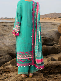 Green Lawn 3 Piece Unstitched - ALP-3PS-2214