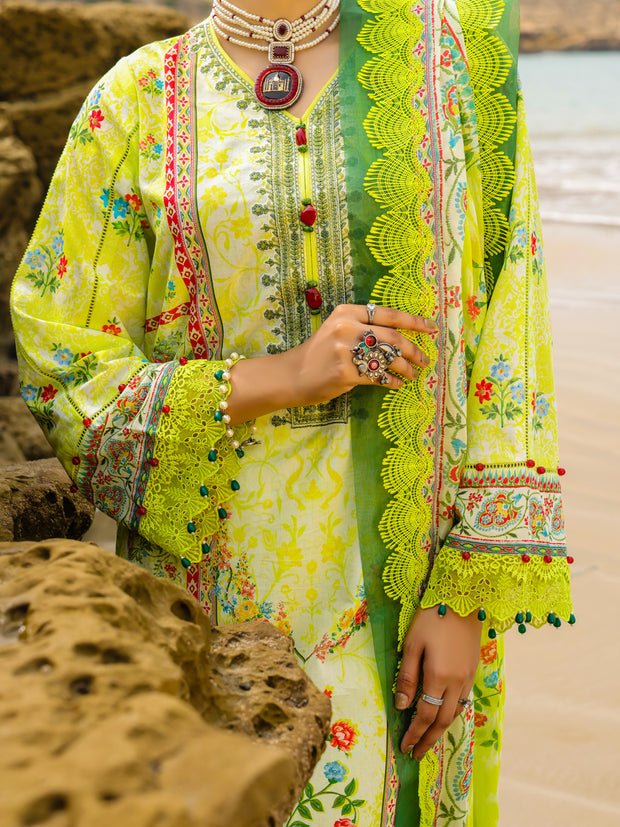 Lemon Lawn 3 Piece Unstitched - ALP-3PS-2215