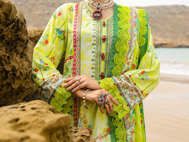 Lemon Lawn 3 Piece Unstitched - ALP-3PS-2215