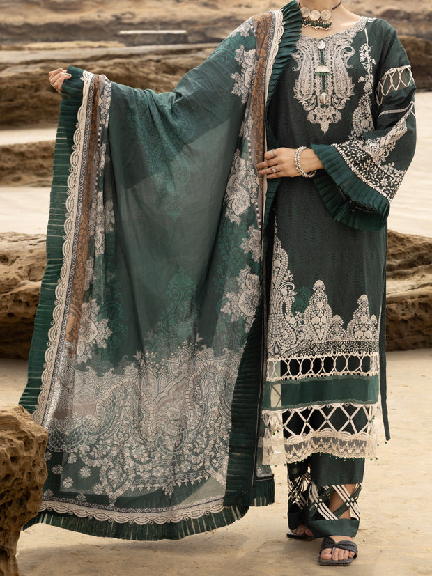 Green Lawn 3 Piece Unstitched - ALP-3PS-2216