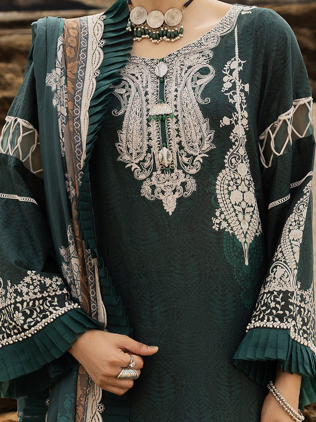 Green Lawn 3 Piece Unstitched - ALP-3PS-2216
