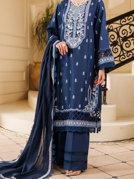 Blue Lawn 3 Piece Unstitched - ALP-3PS-2226