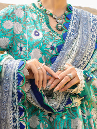 Green Lawn 2 Piece Unstitched - ALP-2PS-SLKD-UN-2260