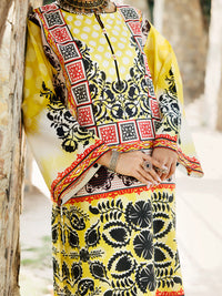 Yellow Lawn Women Kurti - ALP-LK-2277