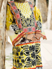Yellow Cambric Kurti - ALP-LK-2277