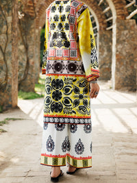 Yellow Lawn Women Kurti - ALP-LK-2277