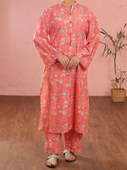 Pink Cambric 2 Piece Stitched - ALP-2PS-LKS-1963 - Almirah Online