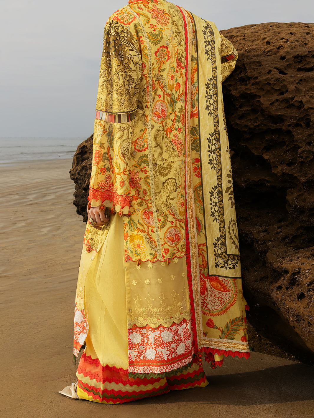 Lemon Lawn 2 Piece Unstitched - ALP-2PS-SLKD-UN-2259