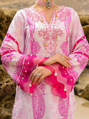 Pink Lawn 3 Piece Unstitched - ALP-3PS-2217
