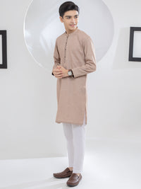 Brown Blended Kurta - ALT-K-044
