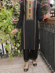 Black Cambric 2 Piece Stitched - ALT-2PS-LKS-1126