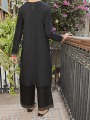 Black Cambric 2 Piece Stitched - ALT-2PS-LKS-1126