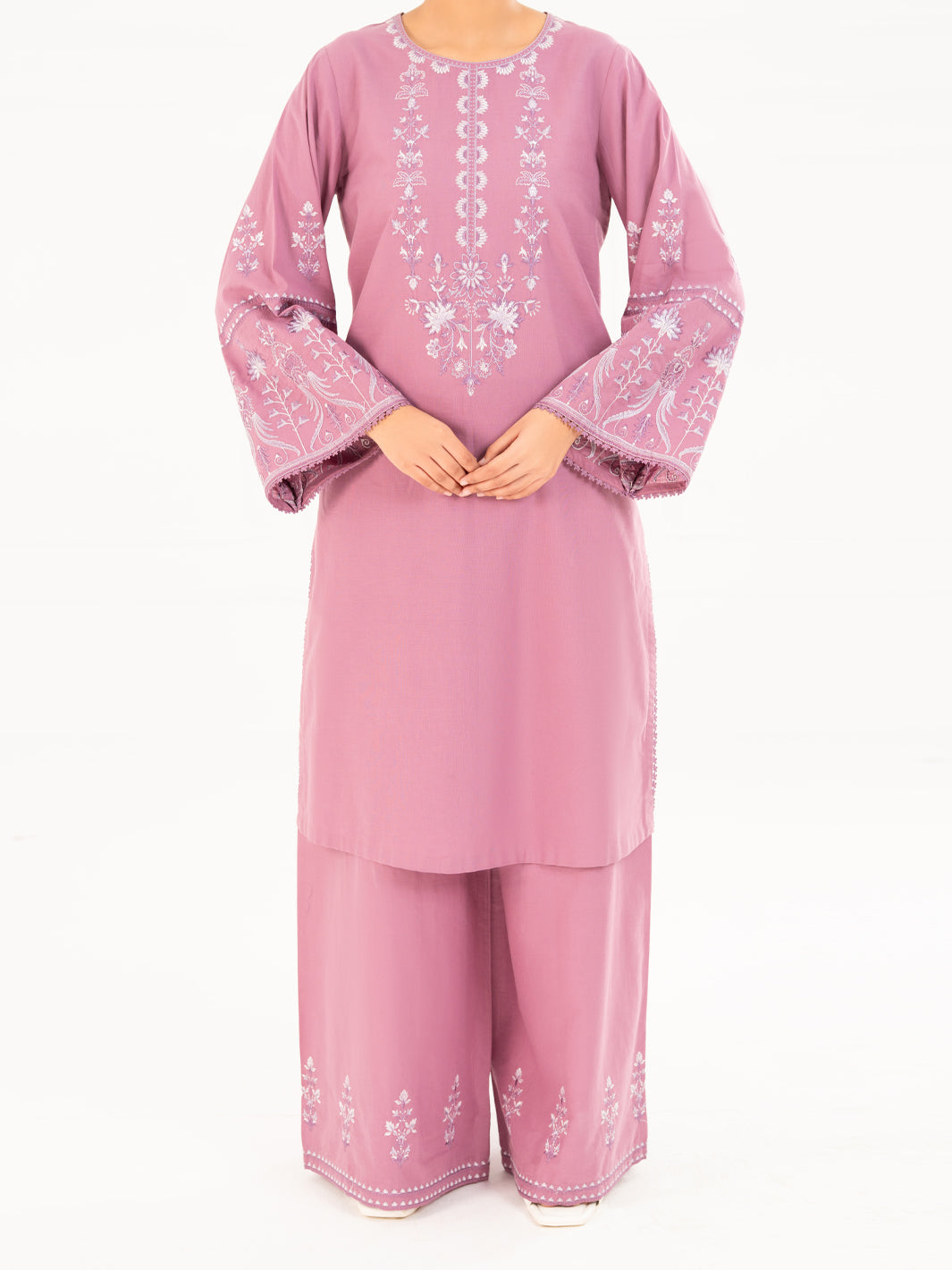 Lilac Cambric Kurti - AWP-LK-849