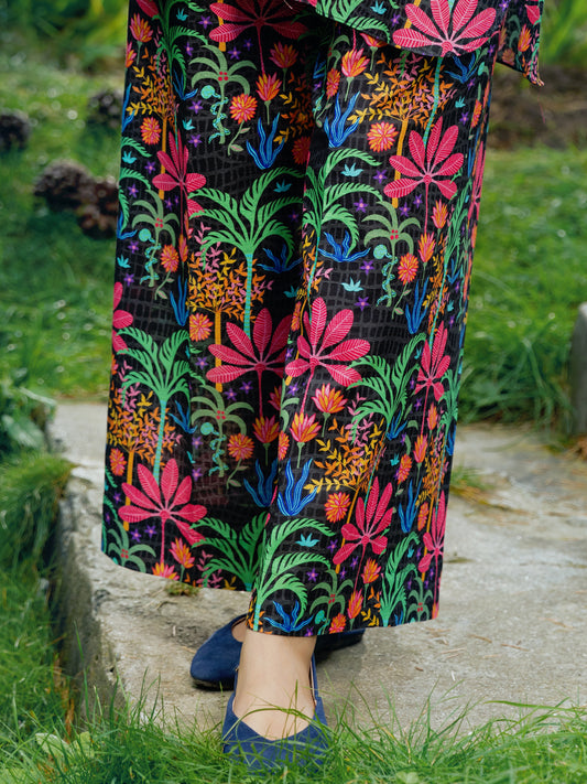 Multicolor Khaddar Trousers - AWP-T-608