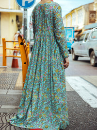 Aqua Blue Lawn Tunic - ALP-LK-1762