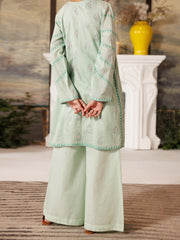Pistachio Green Cotton Dobby 2 Piece Stitched - ALT-2PS-LKS-1161