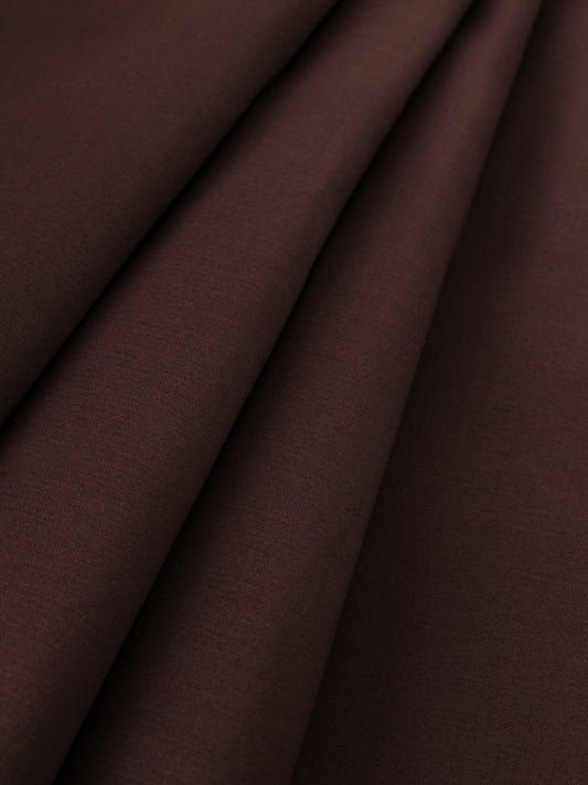 Brown Cotton Men Unstitched Fabric - AL-MRJ-905