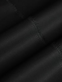 Black Blended Unstitched Fabric - AL-UN-NZM-6240
