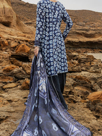 Blue Lawn 2 Piece Unstitched - ALP-2PS-SLKD-2251
