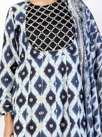 Blue Lawn 2 Piece Unstitched - ALP-2PS-SLKD-2253