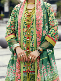 Green Lawn 2Pc Unstitched - ALP-2PS-SLKD-UN-2263