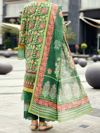 Green Lawn 2Pc Unstitched - ALP-2PS-SLKD-UN-2263