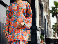 Multi Color Lawn 2Pc Stitched - ALP-2PS-SLKS-2237