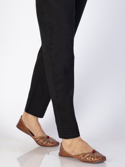 Black Cambric Trousers - AL-T-705 - Almirah Online