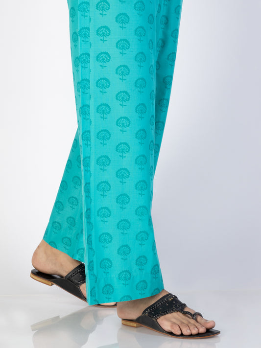 Green Cambric Trousers - AL-T-707 - Almirah Online