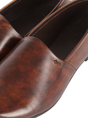 Brown Leather Slip-On - AL-MSHO-001-R1-21