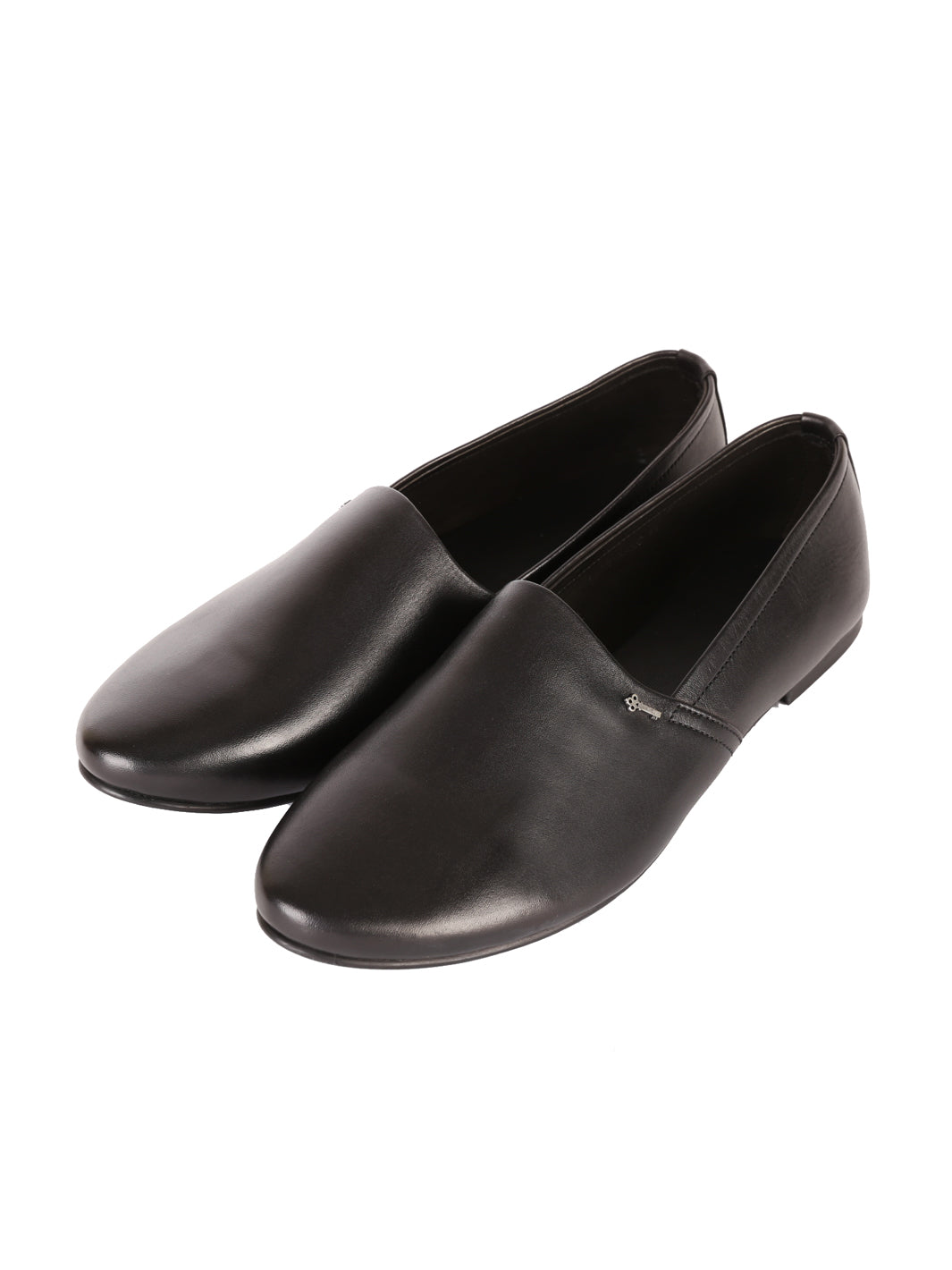Black Leather Slip-On - AL-MSHO-002-20