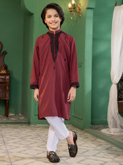 Maroon Boy Kurta - ALT-K-007