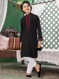 Black Boy Kurta - ALT-K-008