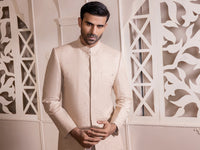 Beige Prince Coat - AL-PCS-031
