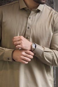Green Kameez Shalwar - ALWA-KS-048