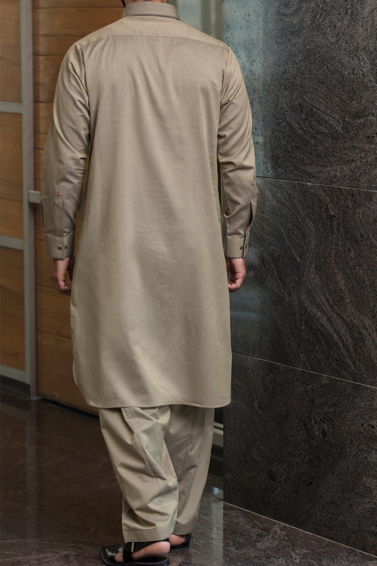 Green Kameez Shalwar - ALWA-KS-048