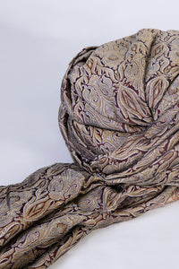 Gold & Maroon Turban - AL-TB-072