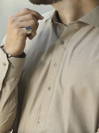 Grey Kameez Shalwar - ALWA-KS-088