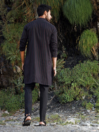 Black Kurta - AL-K-1003