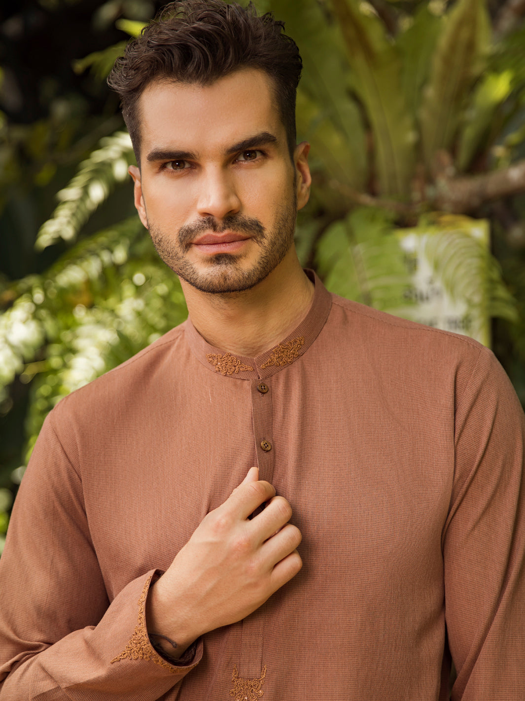 Rust Kurta - AL-K-1007