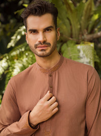 Rust Kurta - AL-K-1007