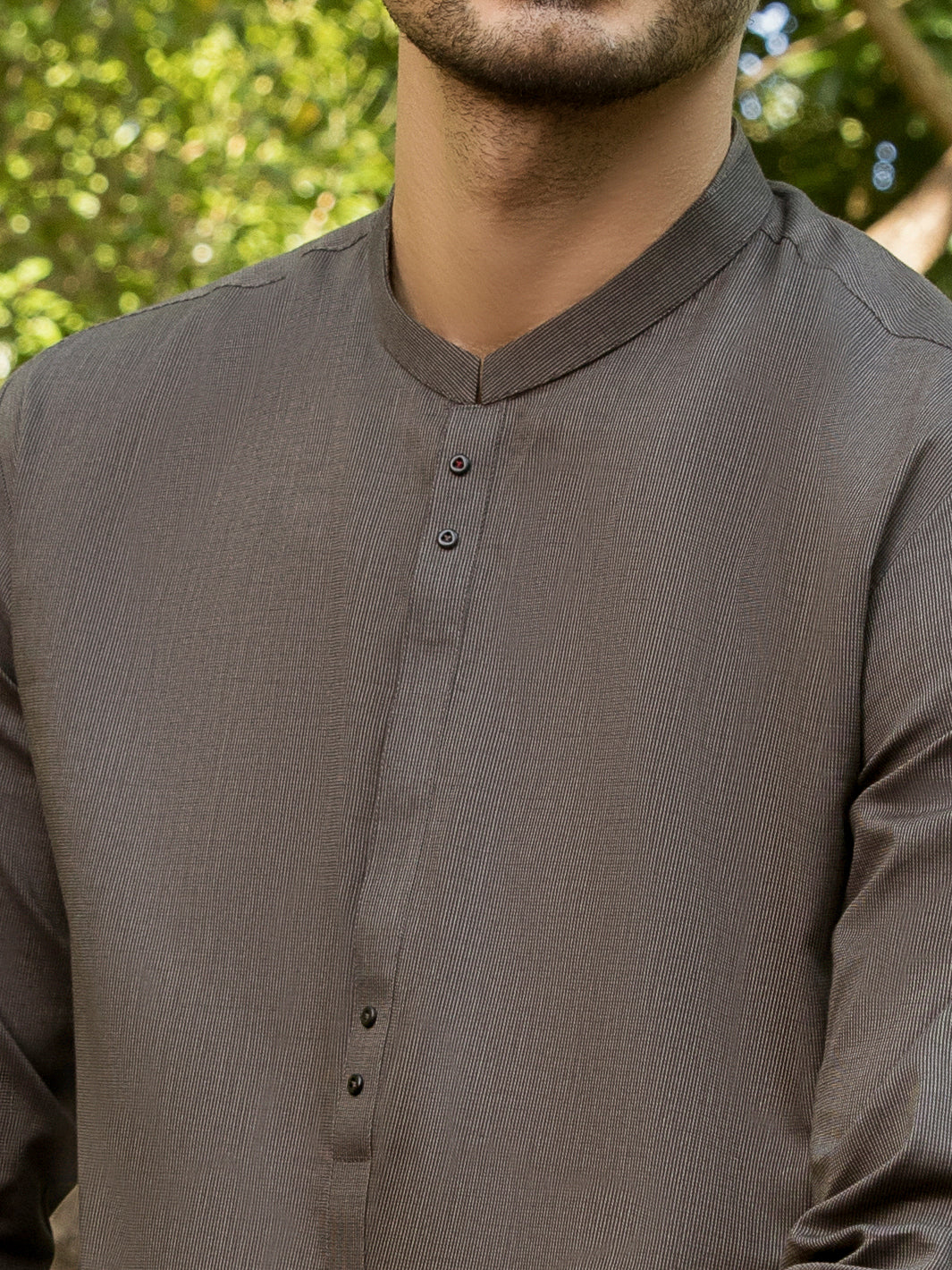 Grey Kurta - AL-K-1010