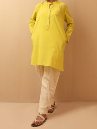 Lime Linen Tunic - ALCR-LK-1016
