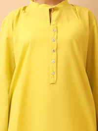 Lime Linen Tunic - ALCR-LK-1016
